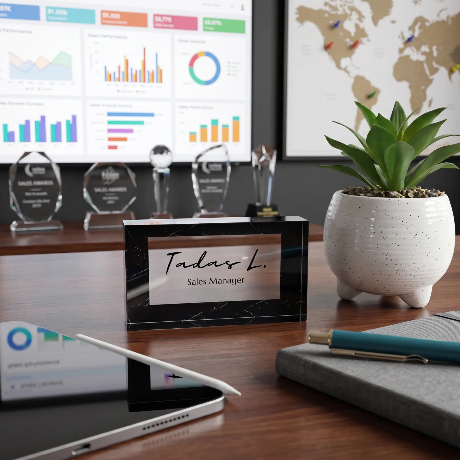 Sales Manager ofiso dizainas